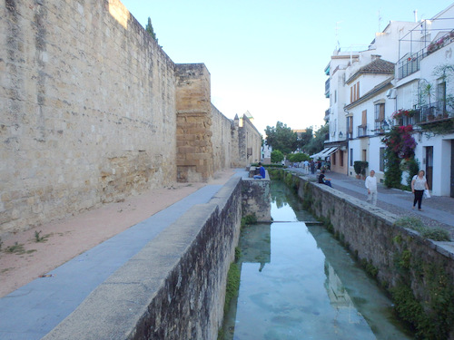 Looking south along the west wall.